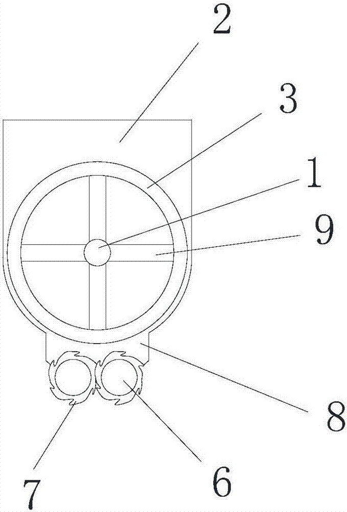 帶式壓濾機用均勻布料裝置的制作方法