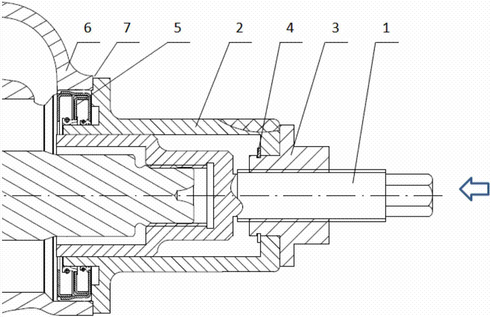 一種商用車車橋主軸油封裝配工裝的制作方法與工藝