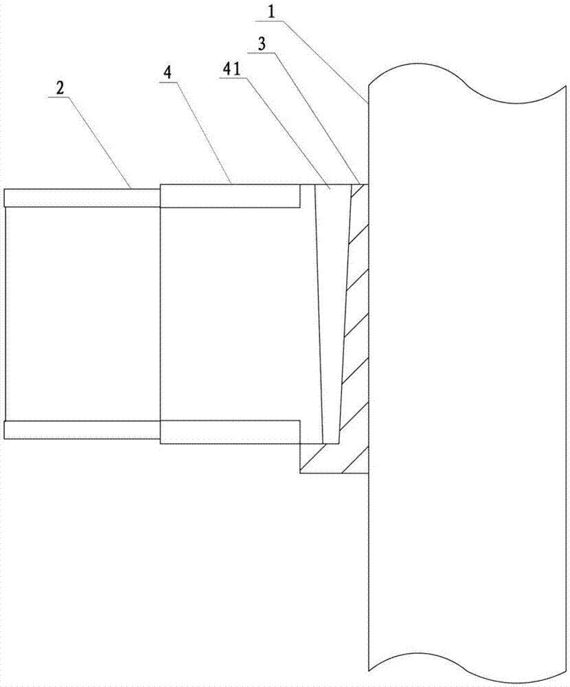 一種用于汽車空心柱的快速連接結構的制作方法與工藝