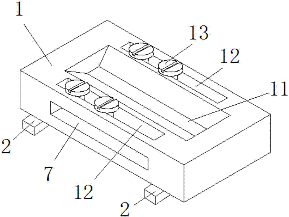 一种钢带储料架的制作方法与工艺