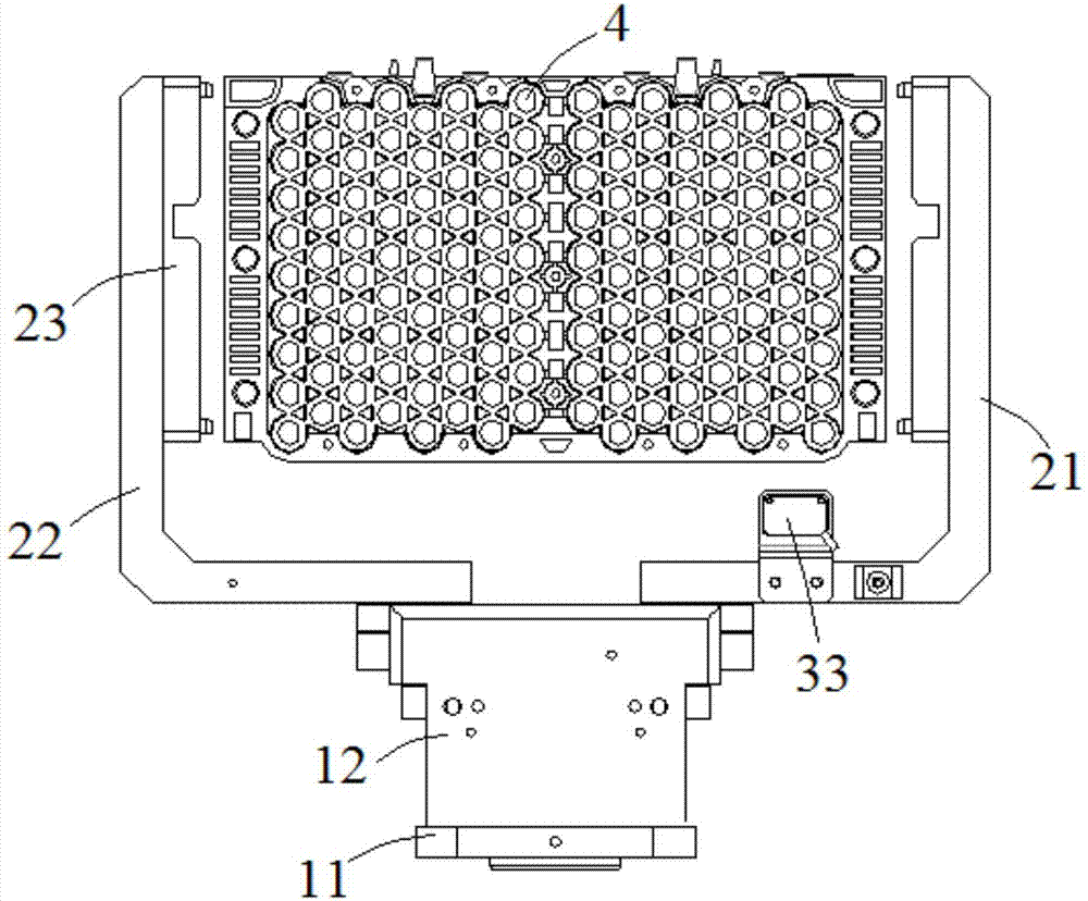 一种汽车动力电池模组壳体抓取输送装置的制作方法
