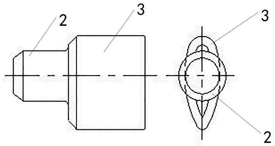 一种煤气洗涤机用转子蛋形棒防脱落装置的制作方法