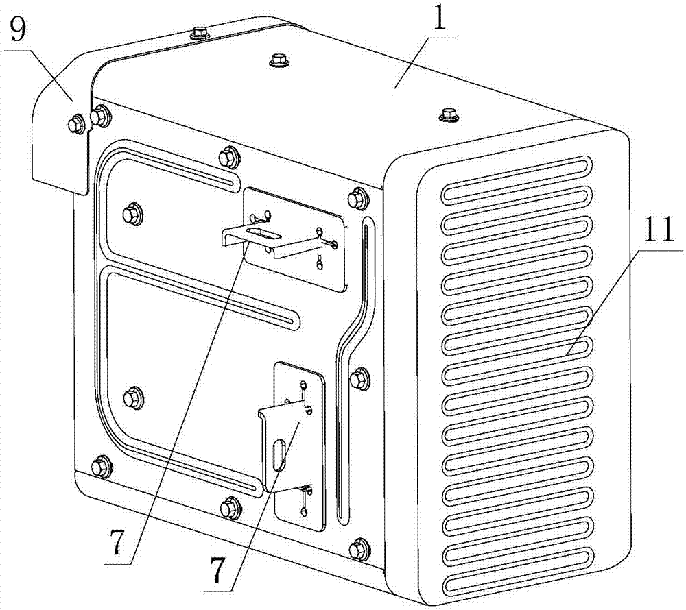 发电机消声装置的制作方法