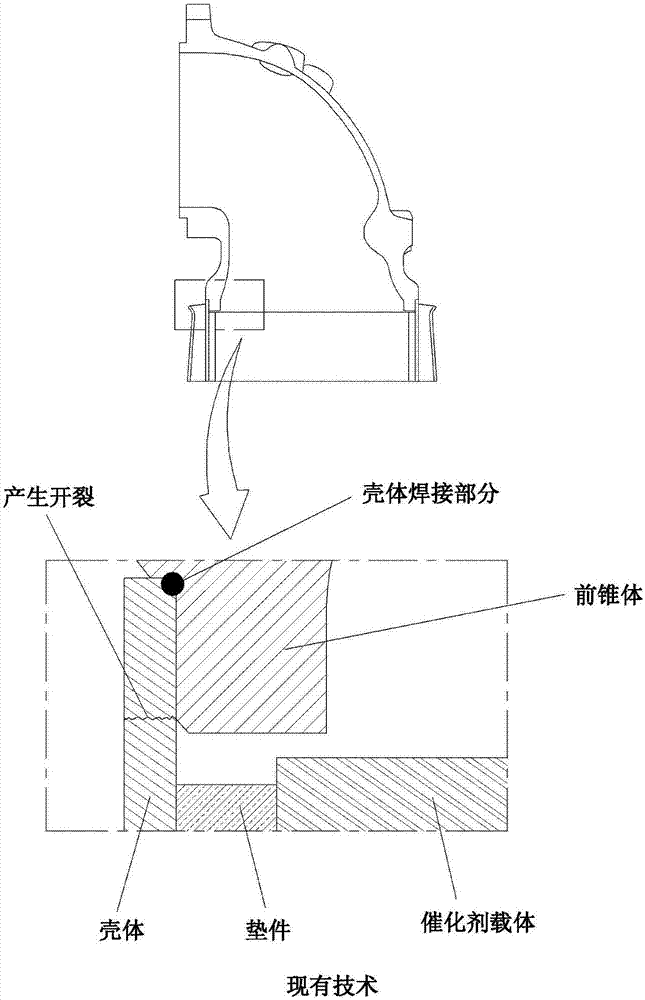 用于大功率发动机的预热催化转换器结构的制作方法与工艺