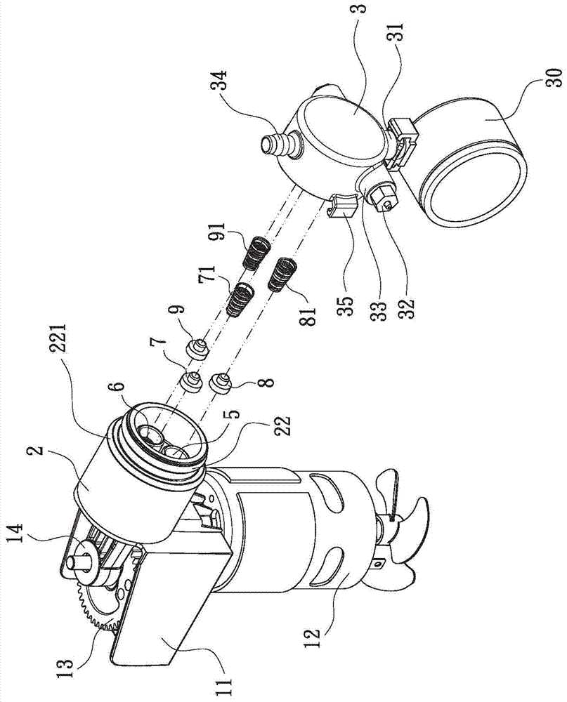 空氣壓縮機(jī)的汽缸出氣構(gòu)造的制作方法與工藝