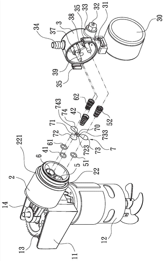 空气压缩机的汽缸出气构造的制作方法与工艺
