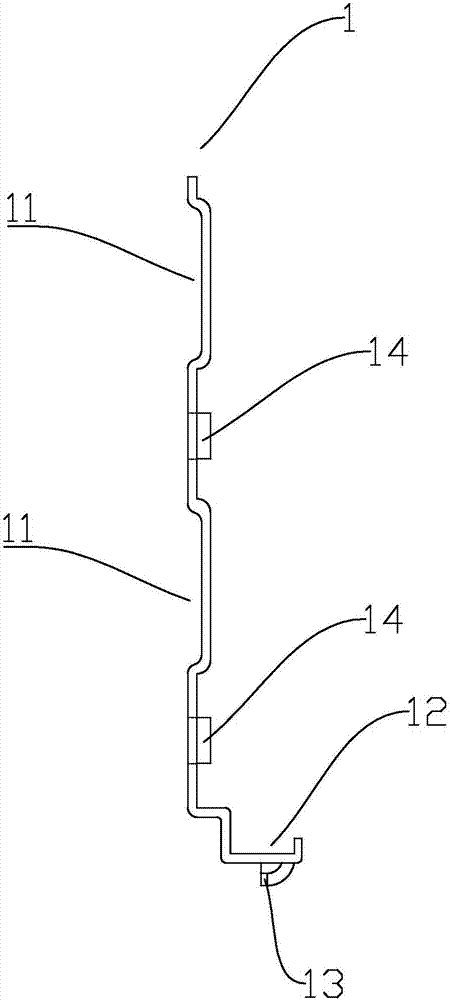 一種電視機燈條散熱片的制作方法與工藝