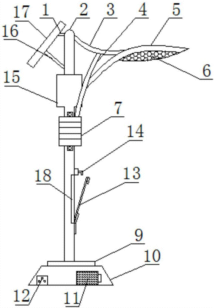 一種節(jié)能環(huán)保型路燈的制作方法與工藝