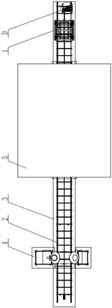 熔煉爐小車(chē)往復(fù)驅(qū)動(dòng)機(jī)構(gòu)的制作方法與工藝