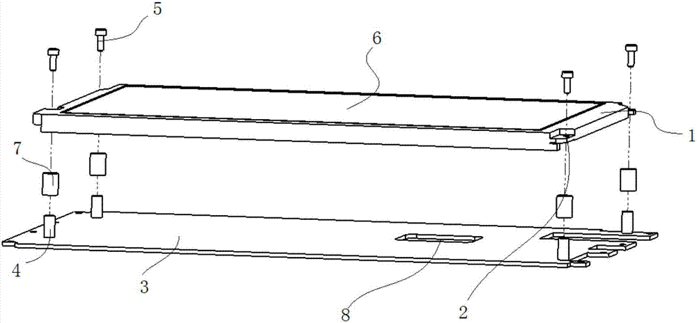 軌道交通移動計算機顯示控制器用防碎式顯示結構的制作方法與工藝