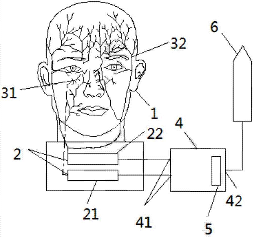一种医疗训练的面部注射仿真头像仪的制作方法与工艺