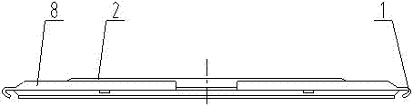 插卡式標(biāo)示牌活動安裝架的制作方法與工藝