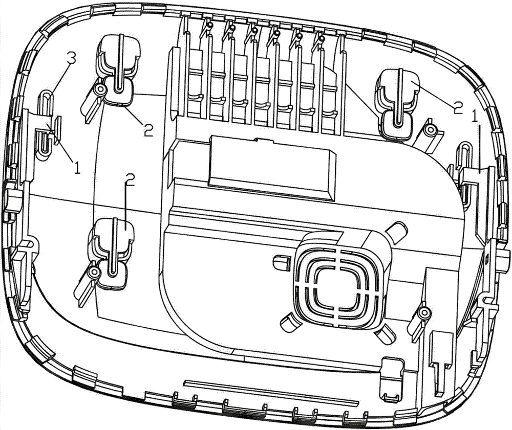 具有懸臂式按鍵開(kāi)關(guān)的盒式結(jié)構(gòu)的制作方法與工藝