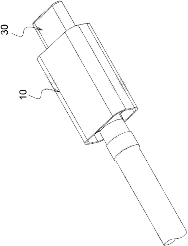 一种连接器金属壳体隐藏式固定结构的制作方法与工艺