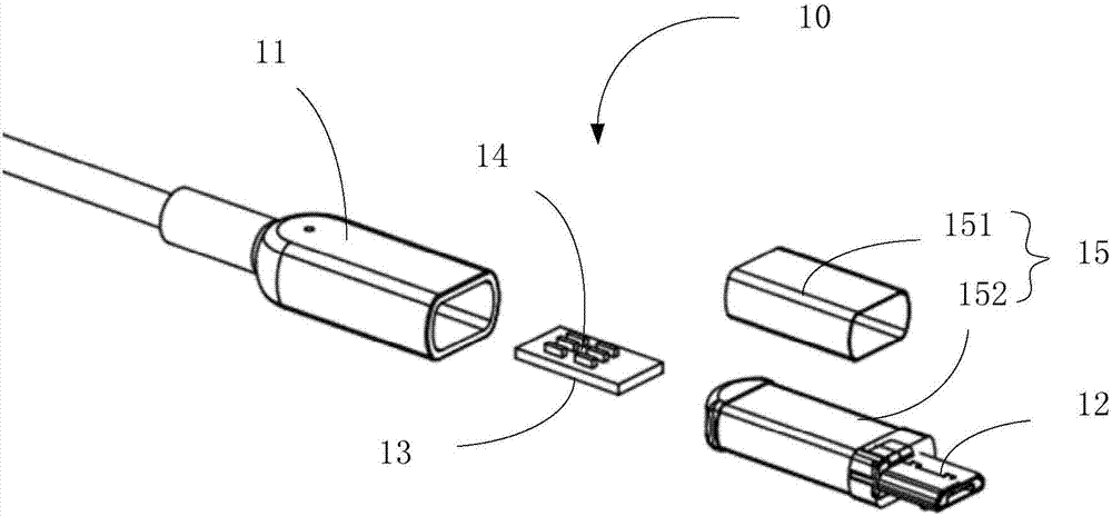 數(shù)據(jù)線(xiàn)以及車(chē)載充電器的制作方法與工藝