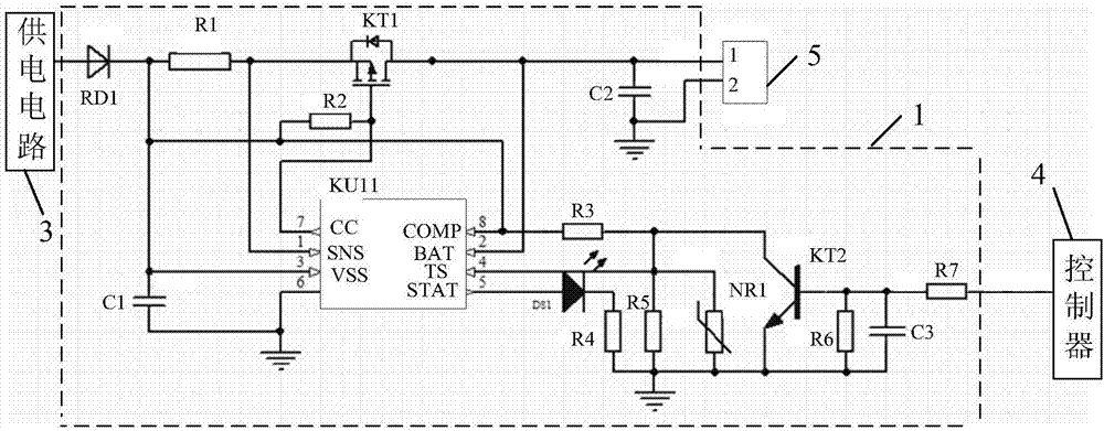 具有保護功能的鋰電池車載充放電電路的制作方法與工藝