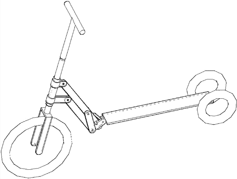 折疊車折疊鉸鏈緊扣件的制作方法與工藝