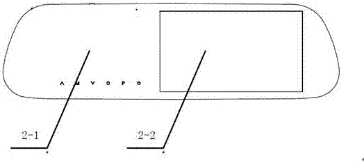 一種后視鏡行車記錄儀的制作方法與工藝