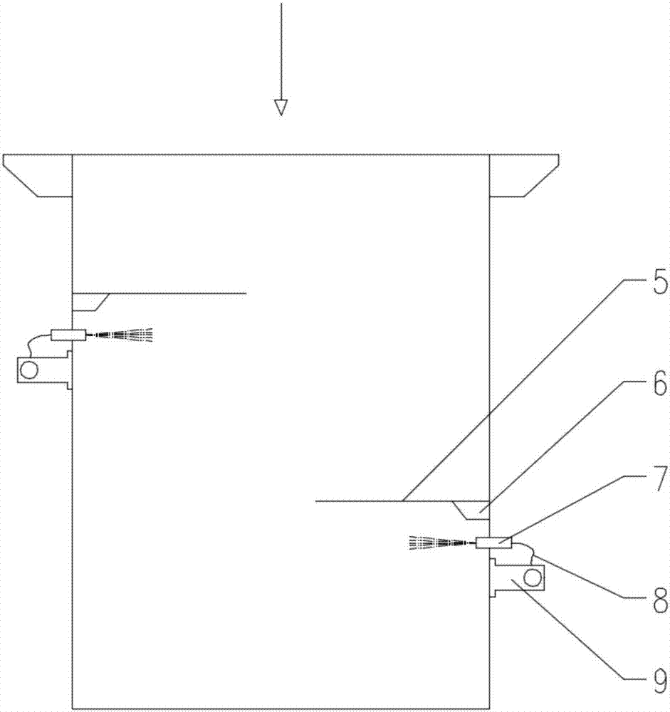 一種下料口噴霧抑塵裝置的制作方法