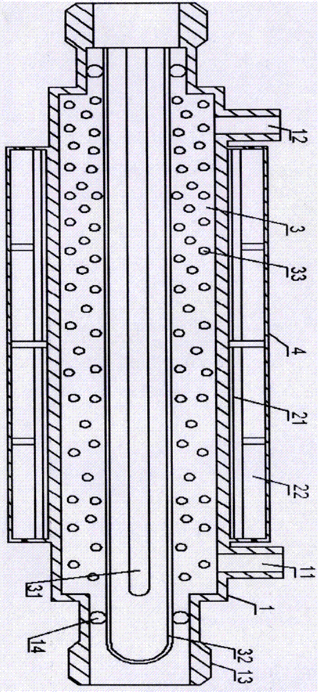 一种光磁量子效应小分子团水体离散装置的制作方法