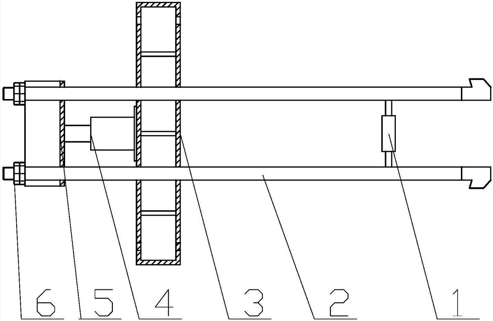 煉鐵高爐更換風口中套新型裝置的制作方法