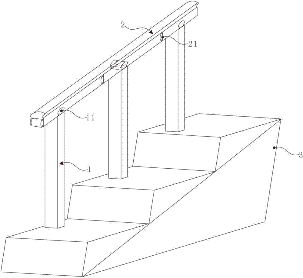 可拆卸式楼梯扶手的制作方法与工艺