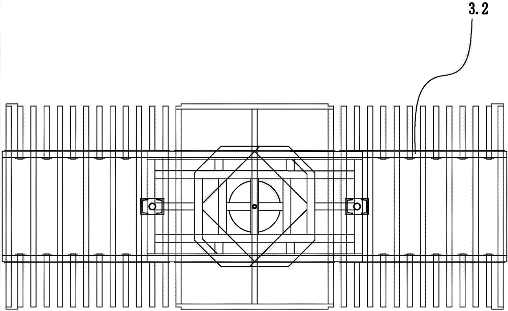 梳齒式塔庫的出入口回轉(zhuǎn)裝置的制作方法