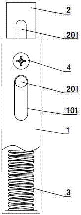 一种动物笼具弹簧插销的制作方法与工艺