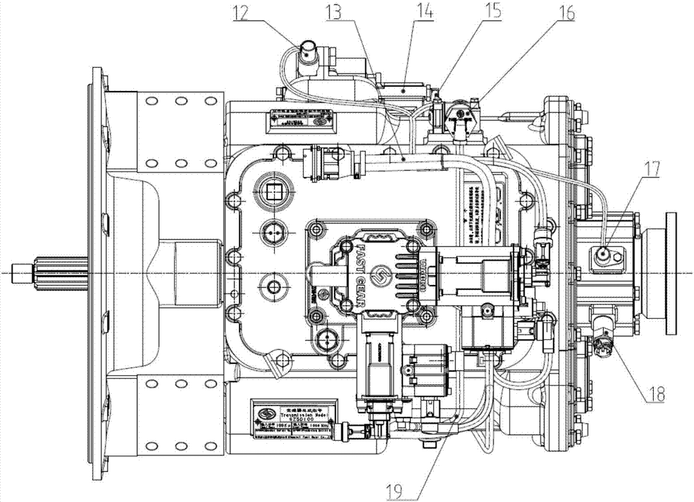 一種6檔輕型卡車自動(dòng)變速器的制作方法與工藝