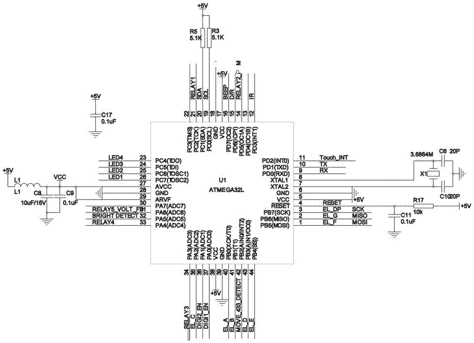 一種適用于智能開關(guān)的安防系統(tǒng)的制作方法與工藝