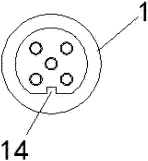 防水公母插頭的制作方法與工藝