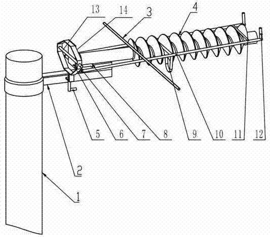 绝缘子横担推线器的制作方法