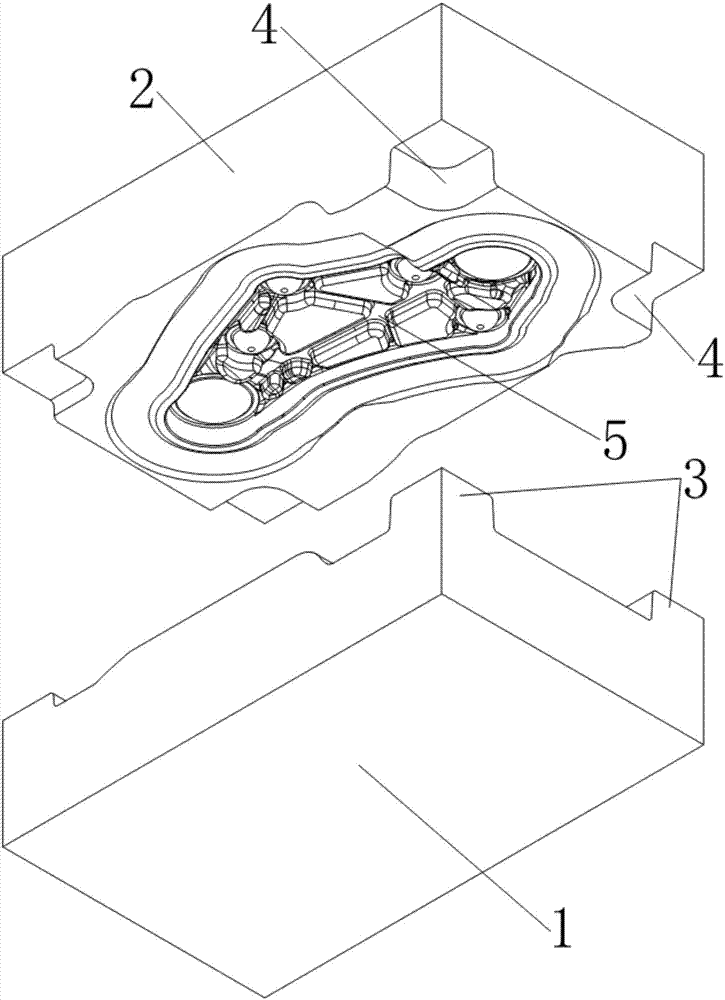 一種汽車扭臂的鍛造模具的制作方法與工藝