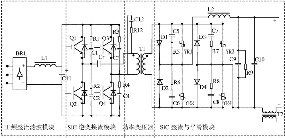 SiC逆變式等離子切割電源的制作方法與工藝