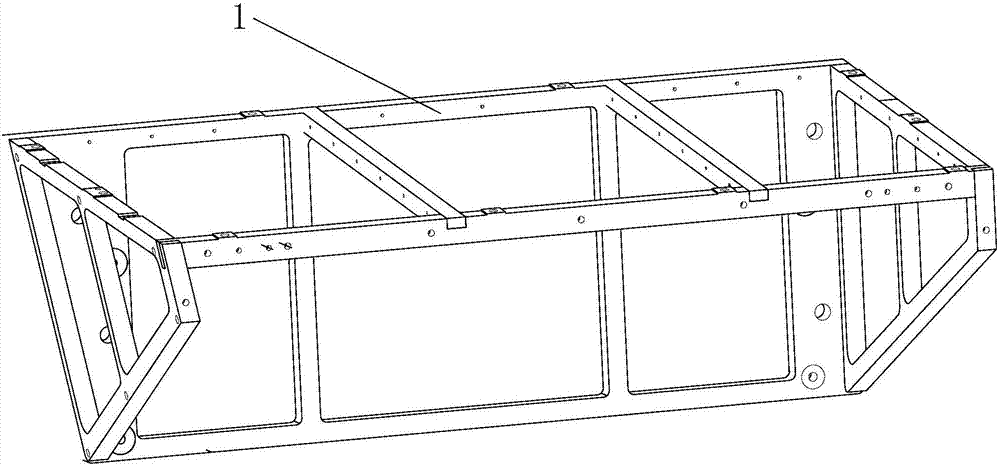 一種倒扣框架式防顫加工夾具的制作方法與工藝