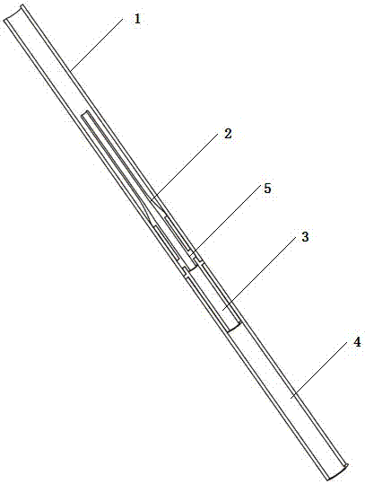 折叠杖杆体连接机构的制作方法与工艺