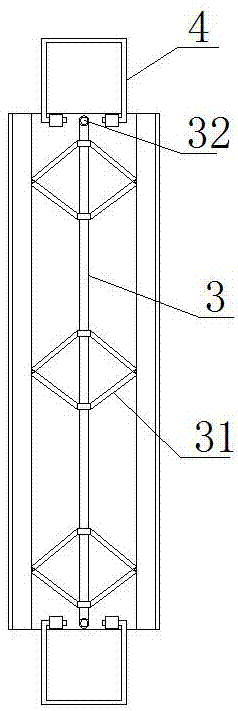 建筑方管成型模芯结构的制作方法与工艺