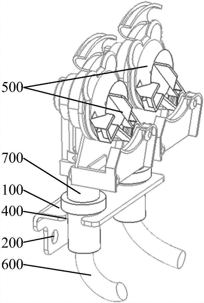 牽引車制動管連接器固定裝置的制作方法