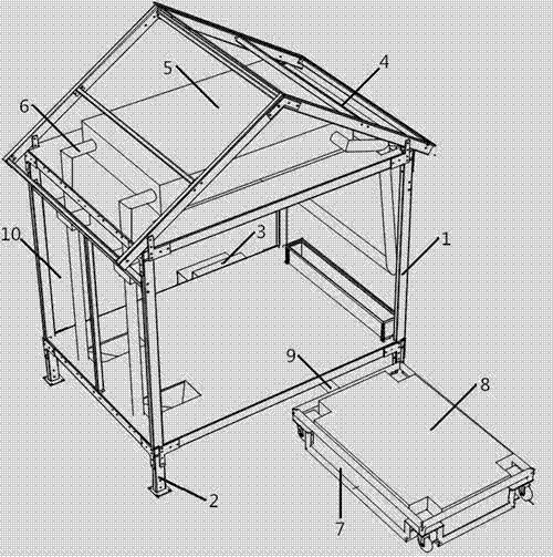 一種移動廁所的制作方法與工藝