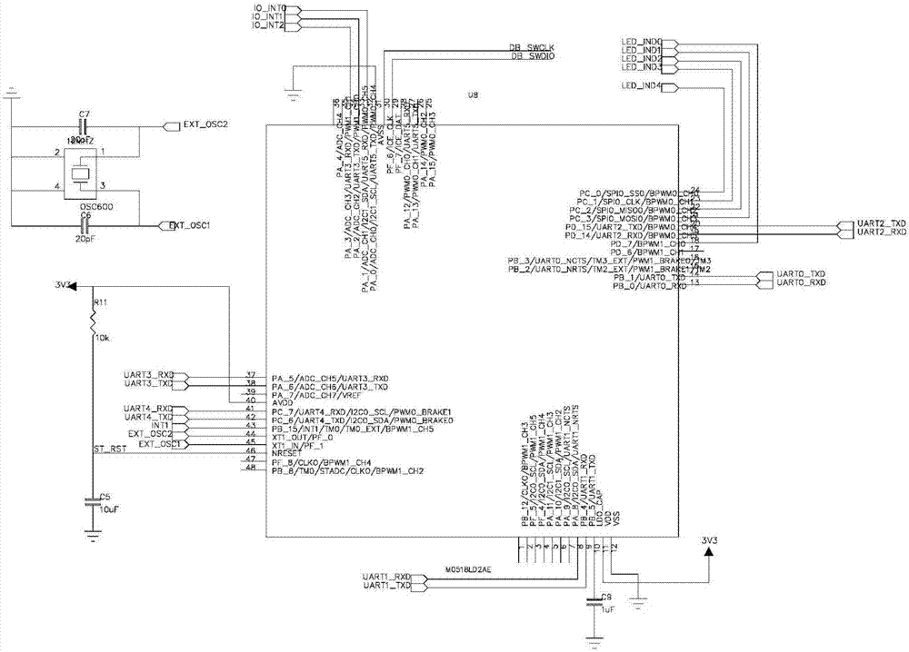 數(shù)據(jù)傳輸電路及其通信方法和多功能底座與流程