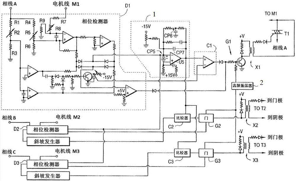 一種三相電動(dòng)機(jī)的控制器的制作方法與工藝