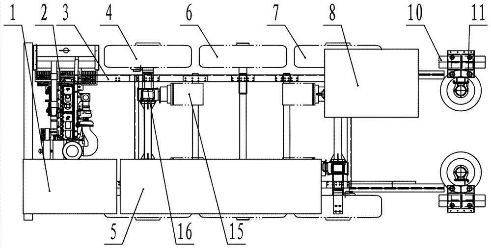 甘蔗收割機(jī)六輪行走四輪獨(dú)立電機(jī)驅(qū)動(dòng)系統(tǒng)的制作方法與工藝