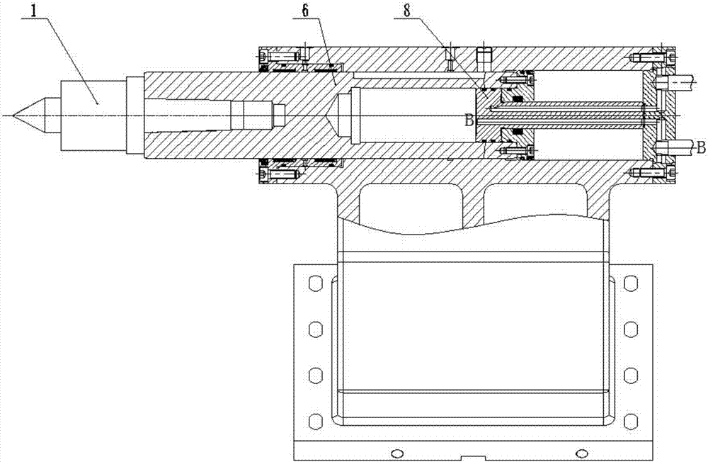 一种防止加工变形的数控车床低压尾座的制作方法与工艺