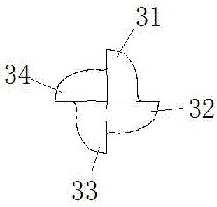 一種四刃錯齒刀具的制作方法與工藝