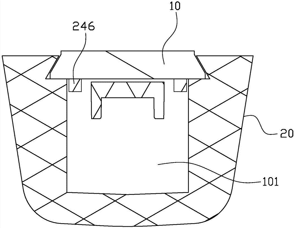 內(nèi)后視鏡安裝結(jié)構(gòu)及汽車的制作方法與工藝