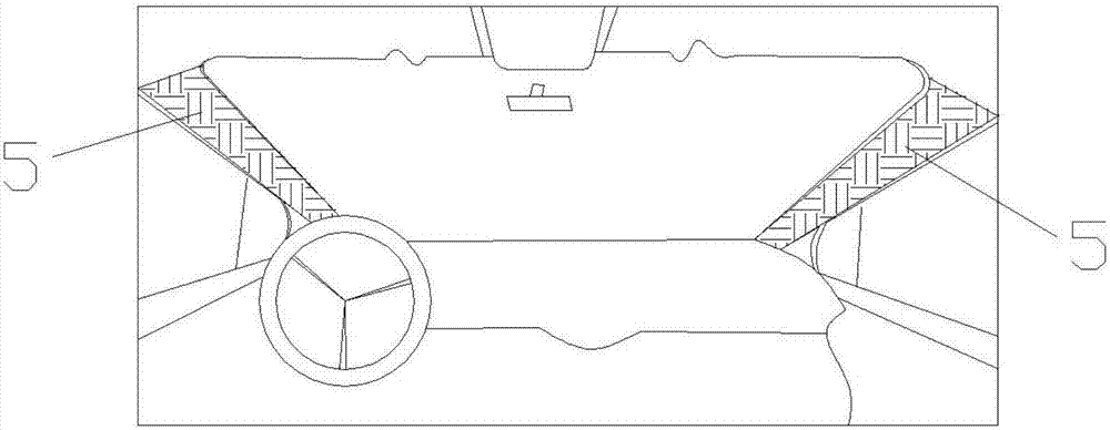 一種汽車A柱盲區(qū)消除系統(tǒng)及汽車的制作方法與工藝