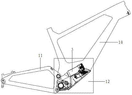 復(fù)合材料自行車隱藏式避震裝置的制作方法