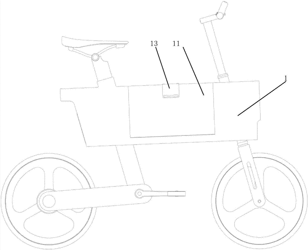 帶置物空間的自行車(chē)的制作方法與工藝