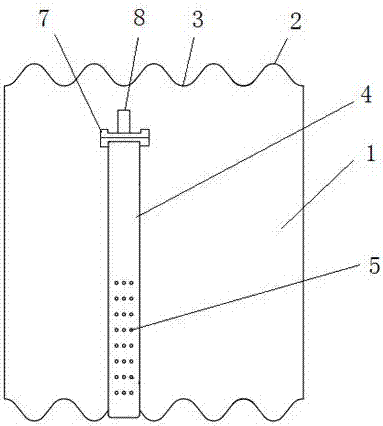 一种对涵管或钢波纹管廊底部进行注浆的装置的制作方法