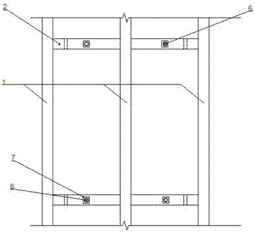 现浇钢筋混凝土外墙外保温板钢架支护系统的制作方法与工艺